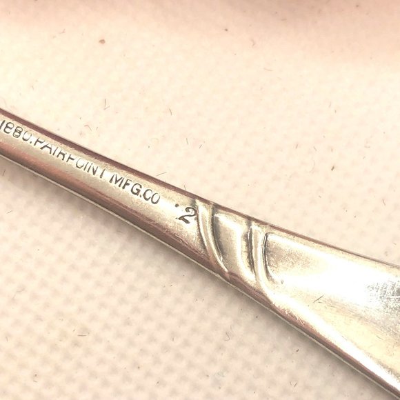 Odd Spoon Mayflower 1891 Silver Plate Fruit Orange Spoon 1880 Pairpoint Mfg - Picture 5 of 8